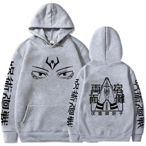 PRICES MAY VARY. Ryomen Sukuna Eyes Hoodie Sukuna Hoodie, Eye Hoodie, Harajuku, Top Styles, Fashion Branding