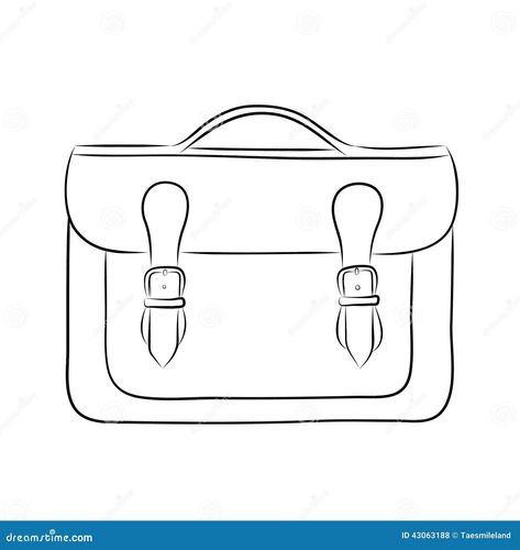 Briefcase drawing stock vector. Illustration of simplifications - 43063188 Briefcase Drawing, Hand Drawn Illustration, Drawn Illustration, Stock Illustration, Stock Vector, Hand Drawn, Vector Illustration, How To Draw Hands, Drawings