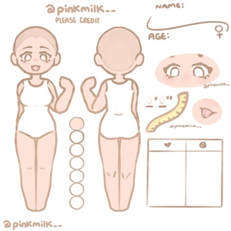 Oc Reference Sheet, Oc Reference, Oc Base, Reference Sheet, How To Draw Anime Hair, Anime Eye Drawing, Art Base, Drawing Base, Art Reference Poses