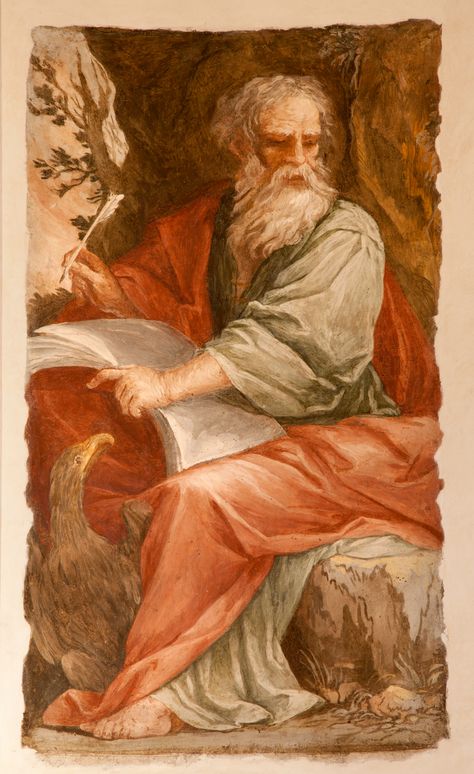 Saint John the Evangelist, Rome / © semak via #GettyImages. #Catholic_Priest #CatholicPriestMedia The 12 Apostles, St John The Evangelist, 12 Apostles, John The Evangelist, Catholic Priest, Saint John, Catholic Art, Sacred Art, New Testament