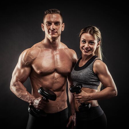 Couples Fitness Photoshoot, Fit Couples Pictures, Gym Graphics, Gym Group, Gym Flyer, Fitness Couple, Workout Photoshoot, Strong Couples, Gym Couple