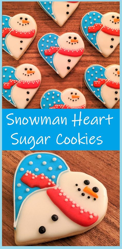 January Sugar Cookies, Fancy Cookies Decorated, Heart Decorated Cookies, Winter Cookies Decorated, Christmas Decorated Cookies, Heart Cookies Decorated, Italian Holiday Cookies, Jul Kaka, Vegan Holiday Cookies