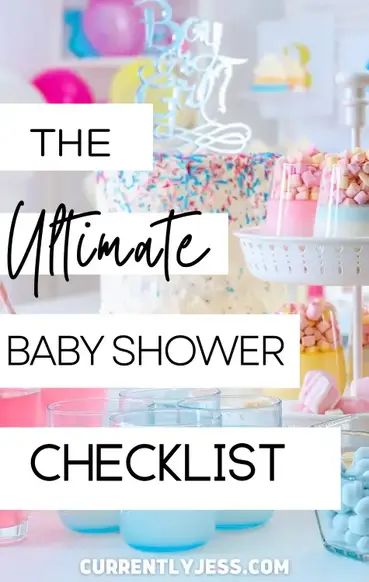 Baby shower checklist 6 Small Babyshowers, Baby Shower List Of Things Needed, Hosting A Baby Shower Checklist, Baby Shower Checklist Printable Free, Baby Shower List To Do, How To Throw A Baby Shower Checklist, Baby Shower To Do List, Baby Shower Checklist Planners, Baby Shower Must Haves