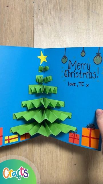 3d Christmas Cards Diy, Christmas Cards Pop Up, Pop Up Christmas Cards For Kids, Christmas Cards For Students, Easy Christmas Cards For Kids To Make, Pop Up Cards Christmas, Pop Up Christmas Cards Diy, Diy Pop Up Christmas Cards, Origami Christmas Cards