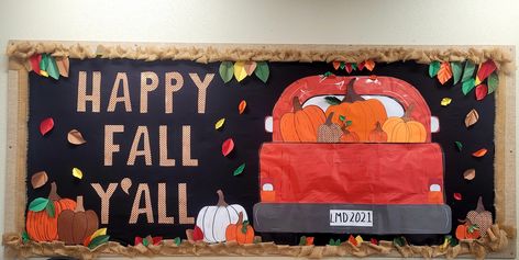 Truck Bulletin Board, Cafeteria Bulletin Boards, Thanksgiving Bulletin Board, Holiday Bulletin Boards, Thanksgiving Bulletin Boards, Work Bulletin Boards, Office Diy, Interactive Bulletin Board, Thanksgiving School