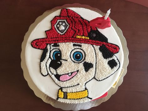 Marshall Cake Paw Patrol, Marshall Paw Patrol Cake, Paw Patrol Cake Ideas, Paw Patrol Cookies, Birthday Cake Tutorial, Paw Patrol Marshall, Paw Patrol Birthday Cake, Birthday Cake For Husband, Cake For Husband