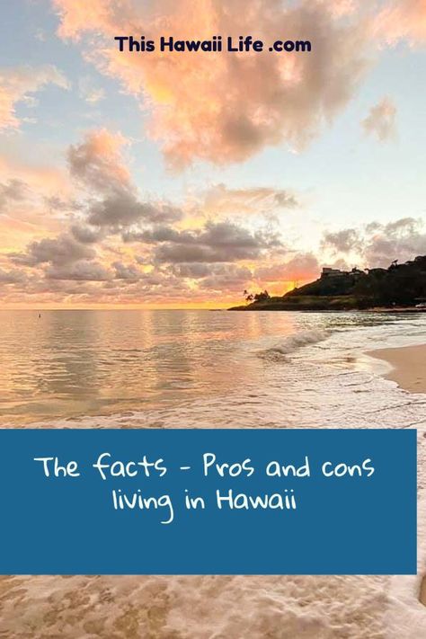 Have you ever considered the move to Hawaii and wondered what it is really like outside of the fun vacations you’ve had to paradise? This quick guide will share all the pros and cons to living in Hawaii with a good overview of all the good and bad things you will find daily life to be like and if it really is for you. Move To Hawaii, Fun Vacations, Maui Food, Living In Hawaii, Moving To Hawaii, Hawaii Travel Guide, Hawaii Life, Good And Bad, Bad Things