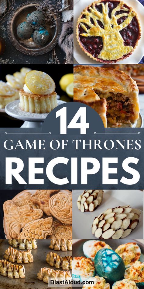 14 Game of Thrones recipes and party food for the ultimate Game of Thrones series marathon! From dragon eggs to house sigil cookies, there's something for every Game of Thrones fan #gameofthrones Game Of Thrones Dinner, Fall Party Appetizers, Game Of Thrones Food, Hobbit Food, House Sigil, Fall Party Food, Medieval Recipes, Game Of Thrones Party, Game Of Thrones Series