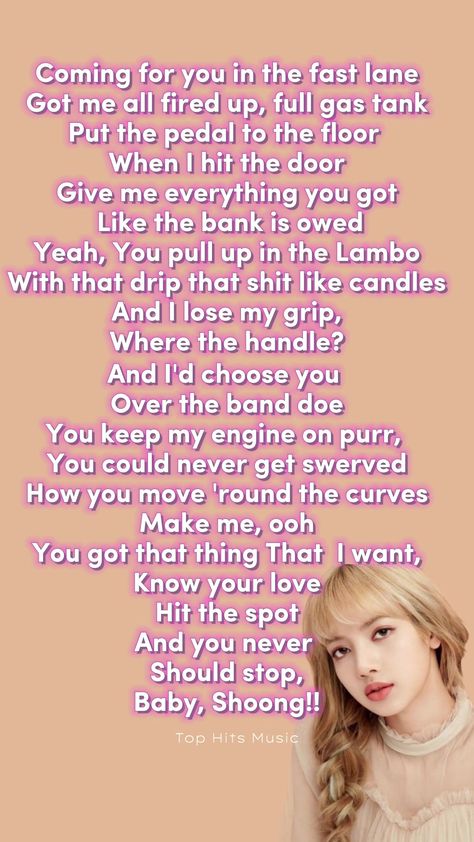 Lisa Rap Lyrics Shoong Lisa Lyrics, Rockstar Lyrics Lisa, Blackpink Rap Lyrics English, Rap Lyrics Blackpink, Lisa Rap Lyrics, Rap Blackpink, Stay Blackpink Lyrics, Kpop Karaoke, Blackpink Song Lyrics