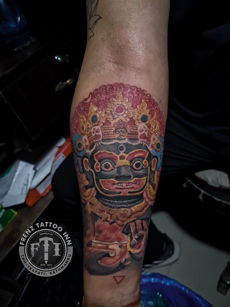 Bhairav Tattoo, Nepal Tattoo, V Tattoo, B Tattoo, Tattoo Artists, Tattoos