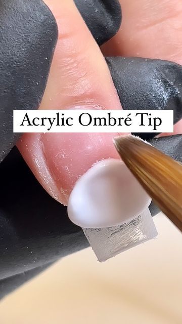 Alexandra Nanette : Educator/ Nail Artist on Instagram: "There are many useful tips for creating a seamless and shadowless acrylic ombré. However, the first step is the most crucial step. Remember, multiple thinner layers is better that a few thick ones when it comes to the acrylic ombré nail. I’m using the @valentinobeautypure acrylic color “Super White” and their rose gold acrylic brush in size “12” ✨ My 10% discount code is NANETTE10✨ #ombrénails #ombrenails #vbpeducator #vbp #orlandonail Aumbre Nails, How To Do Ombre, Coffin Acrylics, Ombre Acrylic Nails, Acrylic Brushes, School Nails, Super White, Useful Tips, Artist On Instagram