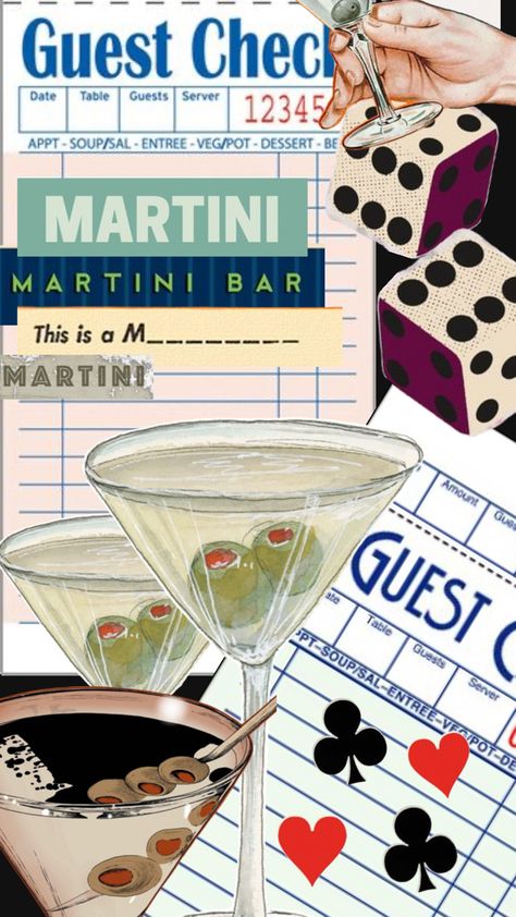 #vintage #vibes #martini #retro Martini Party, Speak Easy, Martini Bar, Patterns Wallpaper, Apartment Art, Half Birthday, Dream Places, Phone Wallpaper Patterns, Cute Patterns Wallpaper