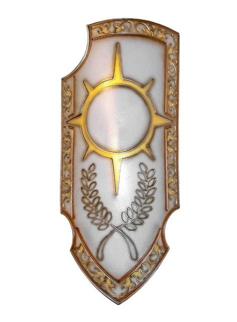 Cleric Shield, Shield Dnd, Paladin Shield, Dungeons And Dragons Character Sheet, Shield Shapes, Shield Drawing, Lion Shield, Dnd Paladin, Fantasy Blade