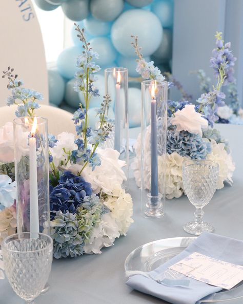 Details, details and details.. Celebrating the arrival of our baby boy Noah🩵🐋☁️ DM/ Email to book your dream event with us 💌 Full setup @_bysafia #dmvpartydecorations #dmvevents #babyshoweridea #babyboy #arlington #virginia #washingtondc Dusty Blue Baptism Decor, Baby In Bloom Boy Shower Ideas Blue, Baby Boy Sprinkle Decorations, Baby In Bloom Blue Shower Ideas, Its A Boy Baby Shower Theme, Blue Bow Baby Shower Theme, Baby In Bloom Shower Ideas Table Decor, Oh Boy Baby Shower Theme, Simple Boy Baby Shower Ideas