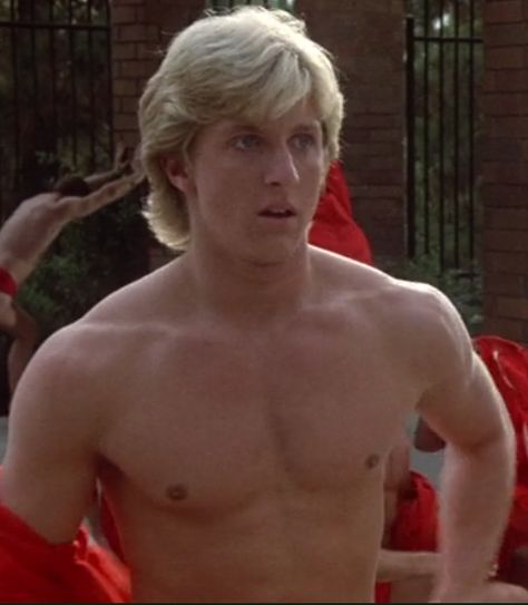 Young Johnny Lawrence, Young William Zabka, Billy Zabka, William Zabka 80s, Johnny Lawrence, Skid Row Band, 80s Guys, The Karate Kid 1984, William Zabka