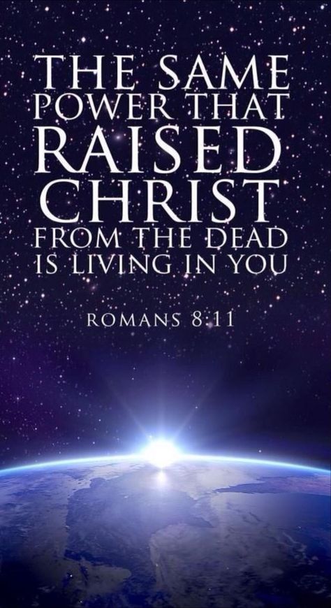 https://flic.kr/p/SAUmwP | Romans 8:11 And if the Spirit of him who raised Jesus from the dead is living in you, he who raised Christ from the dead will also give life to your mortal bodies because of his Spirit who lives in you. Romans 8 11, Ayat Alkitab, Faith Inspiration, Religious Quotes, Scripture Quotes, Verse Quotes, Bible Inspiration, Scripture Verses, Bible Verses Quotes