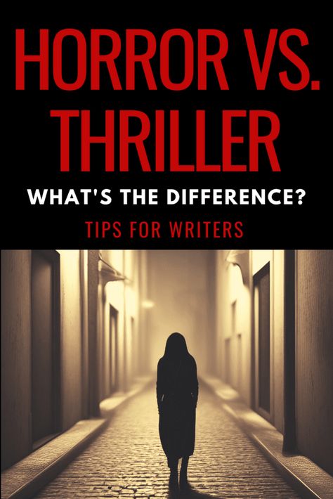 Do you ever wonder what it is about a horror novel that keeps the hair on the back of your neck tingling with dread or why is it that your head spins as if in a tornado when reading a thriller? Just what is the difference between a horror and a thriller? #crjohansson #fiction #sciencefiction #fantasy #thriller Writing Psychological Horror, Horror Storyboard, Fiction Writing Tips, Dark Writing, Writing Horror, Romantic Suspense Books, Books Romance Novels, Romantic Suspense Novels, Romance Tips