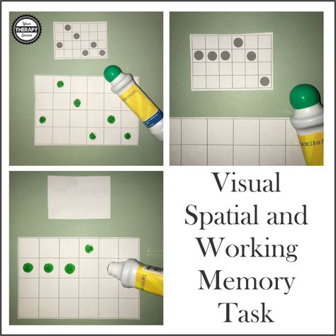 Visual Motor Activities, Visual Perceptual Activities, Visual Spatial, Memory Activities, Visual Perception Activities, Cognitive Activities, Visual Tracking, Occupational Therapy Activities, Vision Therapy