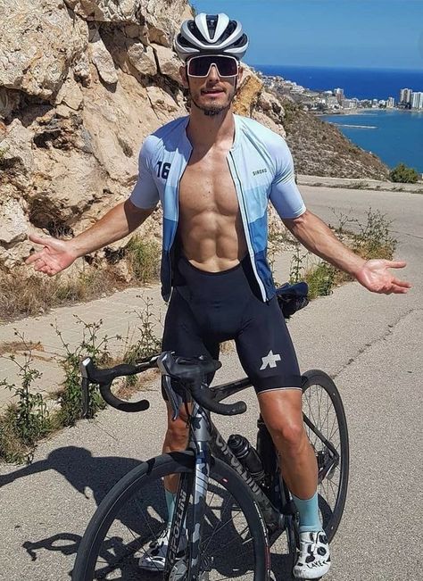 Cycling Apparel Men, Cycling Attire, Cycling Men, Cycling Suit, Cycling Photography, Hunks Men, Portrait Photography Men, Lycra Men, Mens Cycling