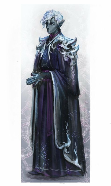 Drow Sorcerer Male, Loviatar Dnd, Drow Aesthetic Dnd, Drow Dnd Art, Dark Elf Male, Mroczny Elf, Dnd Elf, Drow Male, Psychology Professor