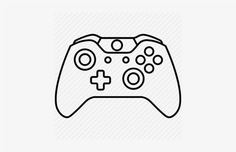 Video Game Controller Drawing, Xbox Drawing, Game Controller Drawing, Xbox Controller Drawing, Video Games Drawing, Controller Tattoo, Xbox 1 Controller, Controller Drawing, Xbox 1