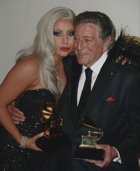 lady gaga & tony bennet, grammys. 2016 Grammys 2016, Tony Bennett, Lady Gaga, Sequin Skirt, Hollywood, Quick Saves