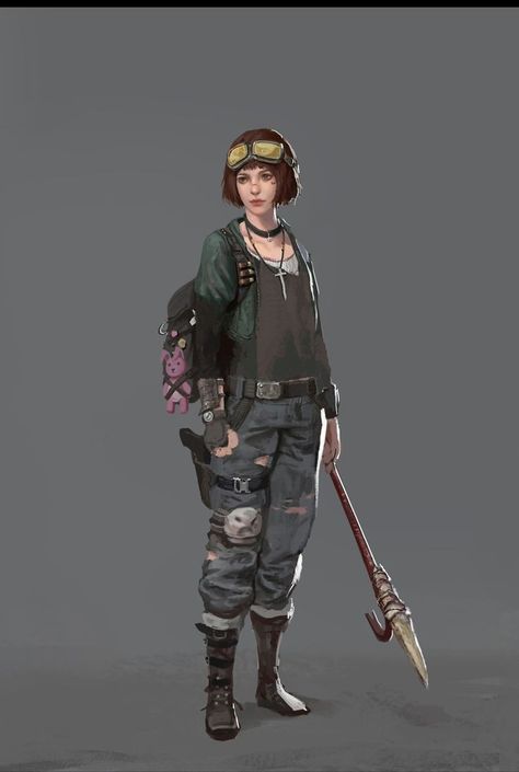 Not mine, saving 4 a board Zombie Apocalypse Concept Art, Zombie Apocalypse Survivor Concept Art, Survivor Character Design, Zombie Apocalypse Oc Art, Zombie Survivor Art, Zombie Apocalypse Character, Post Apocalyptic Character, Survival Character, Apocalypse Clothes