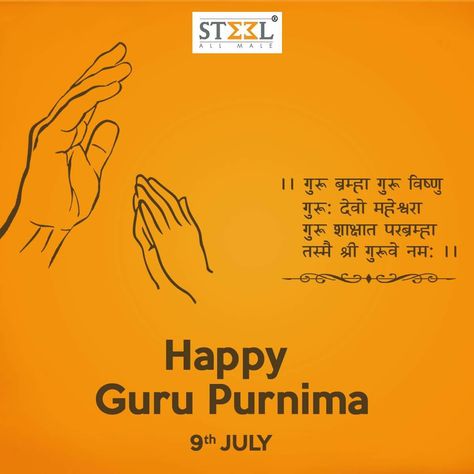 Steel All Male wishes everyone the eve of 'Guru Purnima' !  May the blessings of your 'Gurus' be with you, forever :)  #SteelAllMale #GuruPurnima #Guru #Teacher #Student #Ahmedabad #FashionWear #Menswear #Inspiration #Disciple Happy Guru Purnima, Menswear Inspiration, Guru Purnima, Teacher Student, Buddha Quotes, Ahmedabad, Hindi Quotes, Quotes, Quick Saves