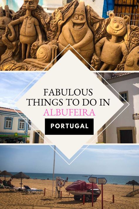 Places To Take Toddlers, Albufeira Portugal, Are We There Yet, Family Friendly Hotels, Things To Do With Kids, Sand Sculptures, Hidden Beach, Albufeira, Algarve Portugal