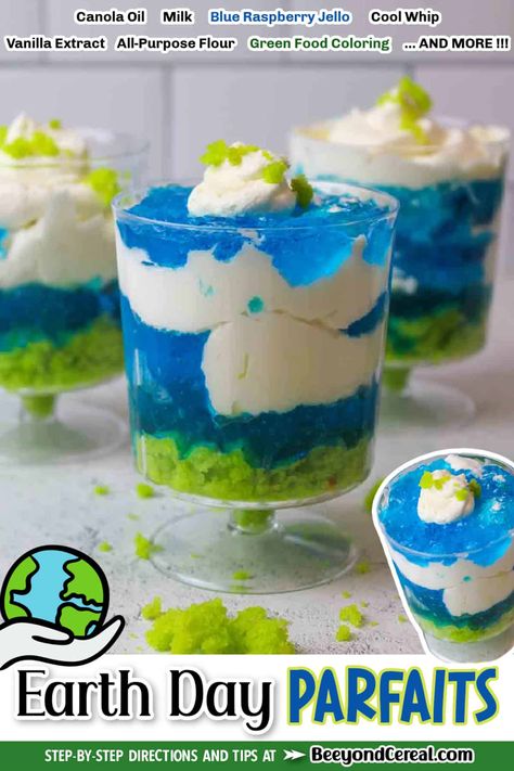 Earth Day Dinner Ideas, Earth Day Snacks For Kids, Earth Day Desserts, Earth Day Recipes, Earth Day Snacks For Preschool, Earth Day Snack Ideas For Kids, Earth Day Treats For Kids, Earth Day Treats, Earth Day Food Ideas