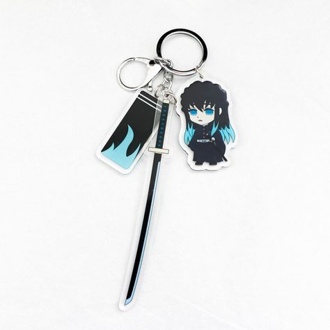 Anime Diys, Anime Items, Kawaii School Supplies, Cool Anime Backgrounds, Anime Inspired Outfits, Anime Accessories, Anime Crafts, Shades Of Teal, Cute Keychain