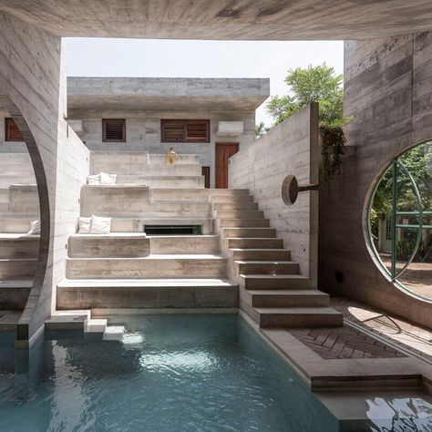 Ludwig Godefroy, Mayan Architecture, Outdoor Baths, Mexico Hotels, Outdoor Bath, Carlo Scarpa, Built In Furniture, Hotel Boutique, Design Hotel