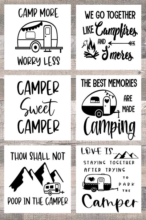 Lifestyle Archives - This Ole Mom Camper Printables Free, Trailer Signs Ideas, Camper Signs Diy Ideas, Camper Svg Free, Trailer Signs, Camping Signs Diy, Camping Printables, Rv Remodeling, Caravan Decor