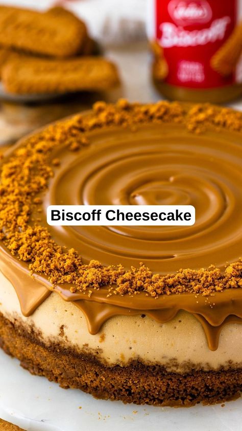 Biscoff Cheesecake – 9am Chef Sweet Corn Cheesecake, Bischoff Recipes, Bischoff Cheesecake, Biscoff Cheesecake Recipes, Red Velvet Cake Frosting, Cheesecake Biscoff, Biscoff Desserts, Velvet Cookies Recipe, Biscoff Dessert