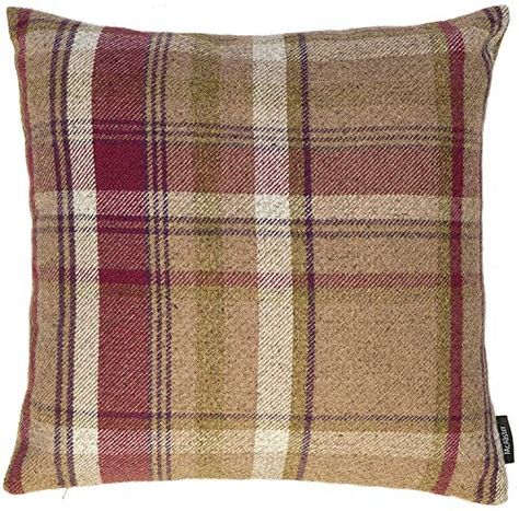 McAlister Textiles Heritage Cushion Cover | Mulberry Purp... https://www.amazon.co.uk/dp/B014UYQQ3G/ref=cm_sw_r_pi_dp_U_x_NQ6KDb13MQD03 Scatter Pillows, Tartan Cushions, Tartan Throws, Purple Cushions, Checked Cushions, Plain Cushions, Wool Textures, Pink Cushions, Polycotton Fabric