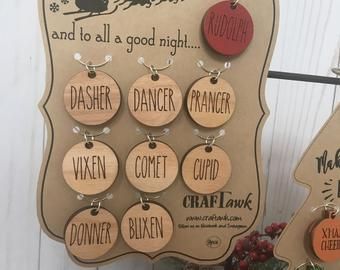 Wood Wine Charms, Thanksgiving Wine Glass, Homemade Wine Charms, Wire Wine Charms, Christmas Wine Bags, Wine Presents, Wine Glass Markers Simply Charmed Magnetic Wine Charms, Christmas Hostess, Wine Markers