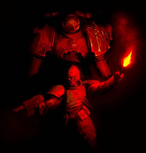 ArtStation - Hunter In The Dark Space Marine Art, Night Lords, Iron Warriors, 40k Art, 40k Artwork, Far Future, Warhammer 40k Art, Marine Art, Game Workshop