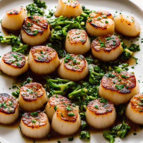 How To Cook Scallops Gordon Ramsay - Recipes.net Patagonia Scallop Recipes, Small Scallops Recipe, Patagonian Scallops Recipe, Patagonian Scallops, Healthy Scallop Recipes, Papadeaux Recipes, Sous Vide Scallops, Scallop Recipes Healthy, Scallops Recipes