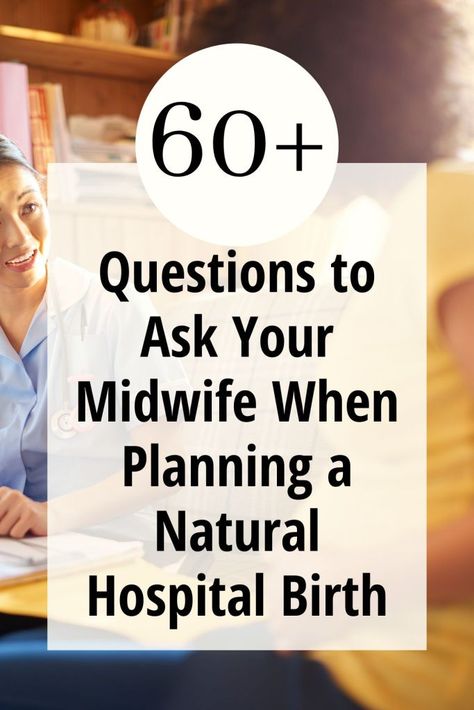 Crunchy Birth Plan, Homebirth Checklist Natural Birth, Unmedicated Hospital Birth, Questions To Ask Birthing Center, Birth Plan For Natural Hospital Birth, Tips For A Natural Birth, Questions To Ask Midwife, Midwife Questions, Hospital Birth Plan