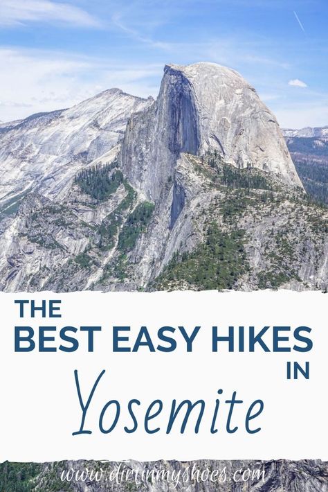 These are the best easy hikes in Yosemite National Park. Of all the things to do in Yosemite that can make your vacation an adventure, hiking is at the top. These shorter trails will make it easy to go hiking and have an adventure. Easy Yosemite Hikes, Yosemite Sequoia, Yosemite Hikes, Sweet California, Yosemite Trip, California Trip, Beautiful California, Places In California, Adventure Hiking