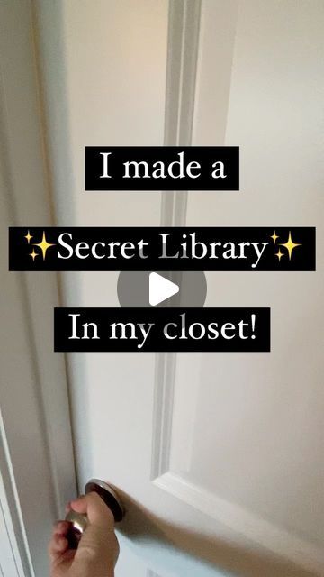 Small Closet Library Ideas, Closet To Library Conversion, Closet Turned Into Library, Library In A Closet, Library Room With Desk, Easy Bookshelf Ideas, Cheap Book Shelf Ideas, Closet To Library, Hidden Library Aesthetic