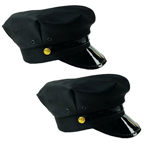 Chauffeur Hat, Police Hat, Limo Driver, Party Funny, Costume Hats, Party Hats, Costume Accessories, 2 Pack, Top Styles