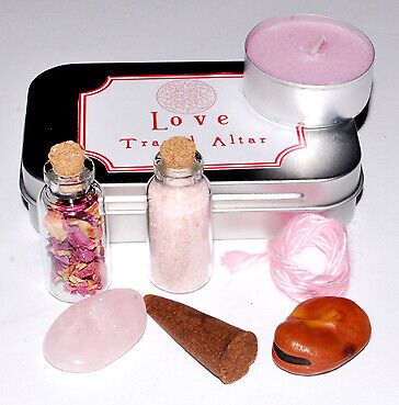 These mini altar tins are cute, portable, and versatile.They can be refilled with your own preferred items after you use the ones contained here.    100% Authentic GUARANTEE ALL OF MY ITEMS ARE BRAND NEW NEVER USED New / Sealed/ IN BOX SHIPPING: FREE Don’t let your favorite item sell out Deals On! Order from our Website and save more money than Ebay. Please Visit out Website and use "QUALITYDEAL" Coupon code and save uo to 20% Extra OFF on every orders. Official Website:  https://qualitykinghub. Portable Altar, Travel Altar, Kitty Room, Hello Kitty Room Decor, Mini Altar, Hello Kitty Rooms, Spells Witchcraft, Love Travel, Sell Out