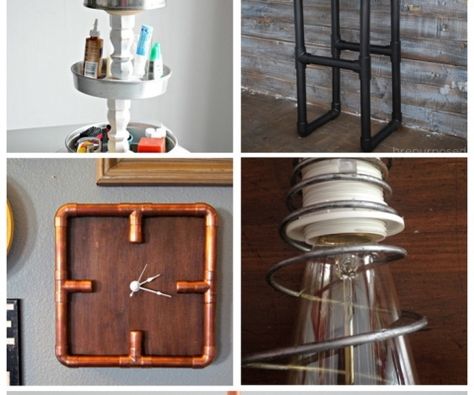 Nautical Tray… A Thrift Store Makeover | Domestically Speaking Industrial Furniture Diy, Industrial Diy Decoration, Industrial Diy Decoration Ideas, Industrial Diy Projects, Diy Industrial Home Decor, Diy Industrial Furniture, Industrial Chic Decor, Industrial Diy, Industrial Home Design