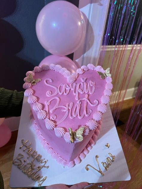 Heart Shaped Scorpio Cake, Scorpio Birthday Cake Ideas, Scorpio Bday Cakes, Scorpio Heart Cake, Scorpio Szn Photoshoot, Scorpio Season Cake, Scorpio Szn Cake, Scorpio Cake Ideas, Scorpio Cake