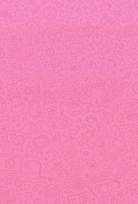 Pink Whatsapp Background, Chat Wallpaper Whatsapp, Whatsapp Background, Iphone Life Hacks, Iphone Wallpaper Kawaii, Black Phone Wallpaper, Whatsapp Wallpaper, Book Illustration Art, Iphone Wallpaper App