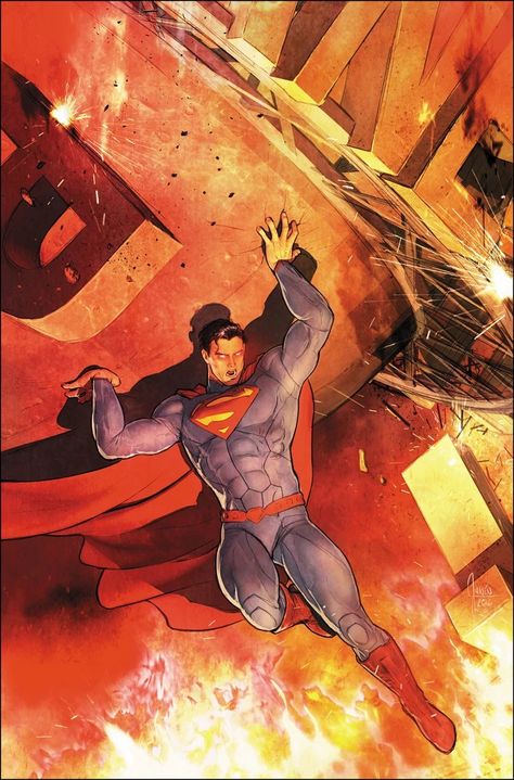 New 52 textless variant New 52 Superman, Mikel Janin, Superman Flying, Art Dc Comics, Superman Man Of Steel, Superman Art, Adventures Of Superman, Superman Comic, Univers Dc