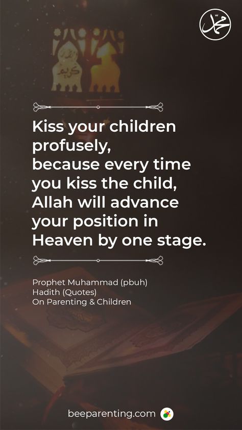 Prophet Mohammed Quotes, Hadith Quotes Prophet Muhammad, Quotes On Parenting, Islamic Poems, Islam Videos, Islamic Parenting, English Poem, Islamic Guidance, Prophet Quotes