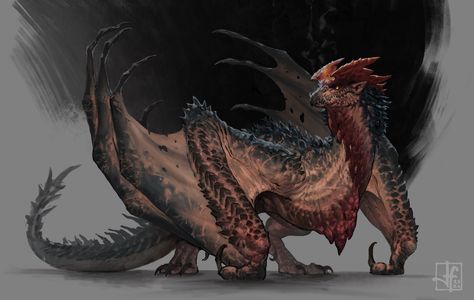 ArtStation - Dragon study Dragon Anatomy, Httyd Dragons, Creature Artwork, Fantasy Beasts, Dragon 2, Wild Creatures, Dragon Pictures, Fantasy Creatures Art, Fantasy Monster