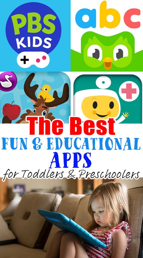 Toddler Ipad Games, Toddler Ipad, Best Toddler Apps, Educational Apps For Toddlers, Best Learning Apps, Toddler Apps, Free Learning Apps, Preschool Apps, Educational Games For Toddlers